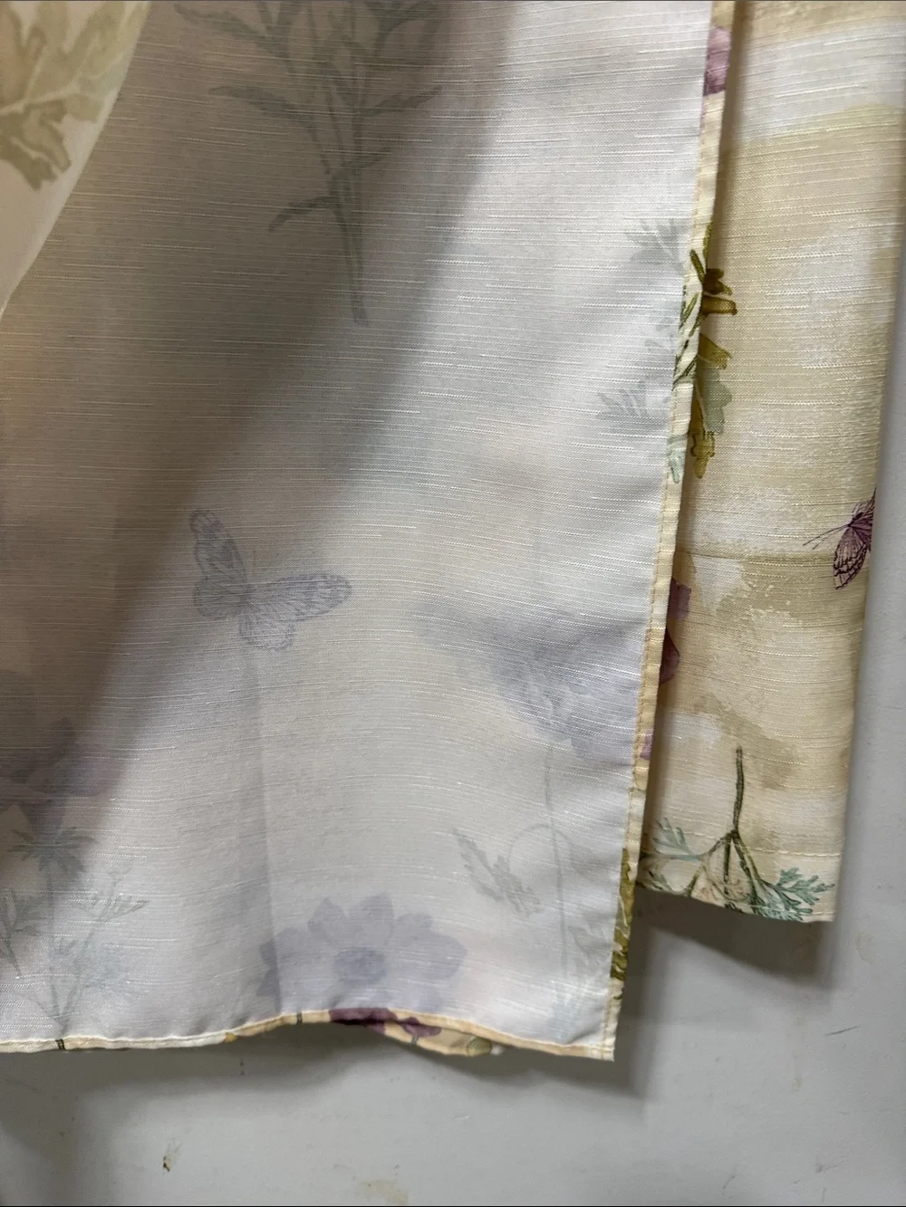 Shower Curtain- creams and lavender
